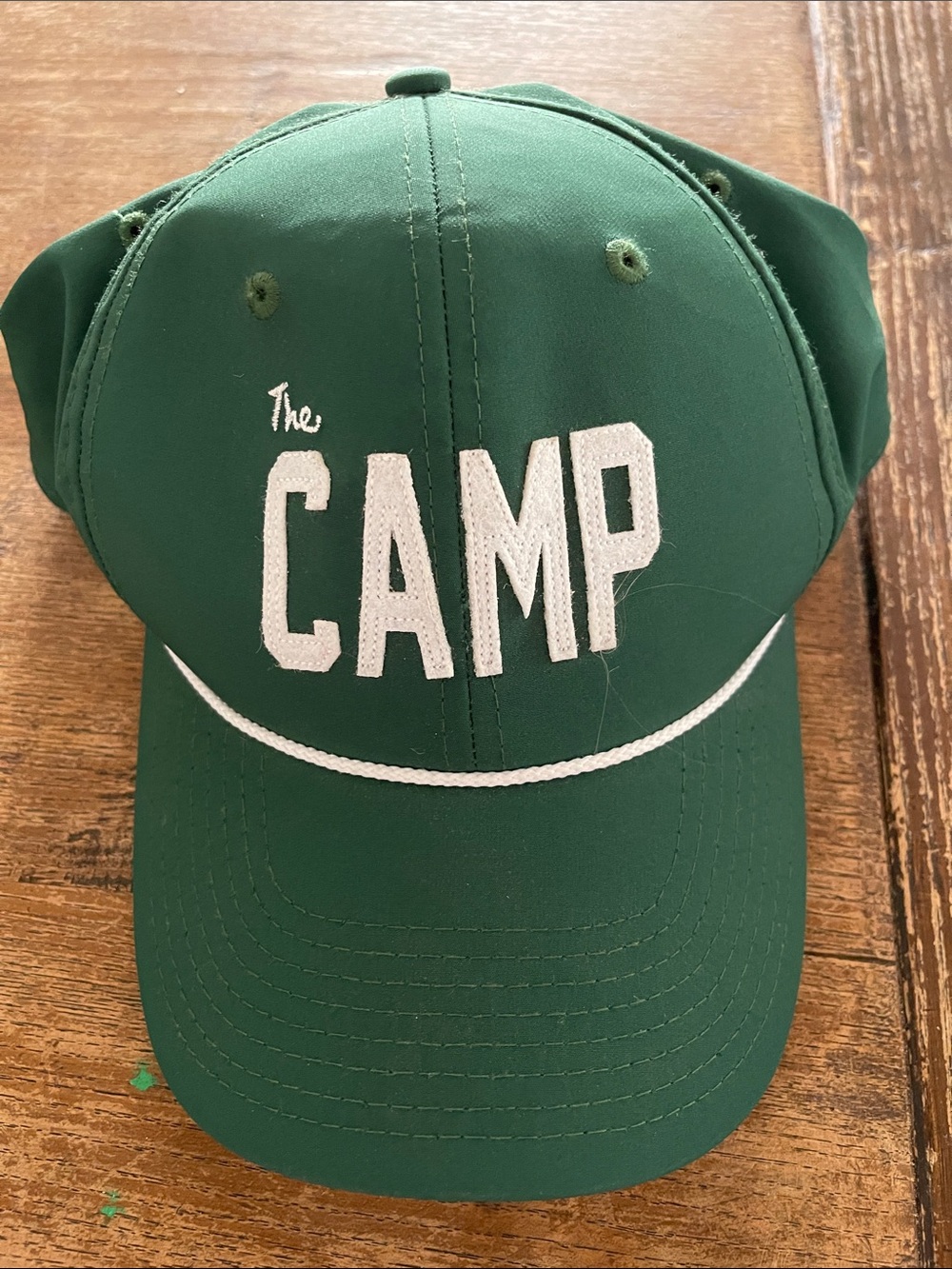 "The Camp" Green Baseball Cap